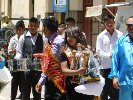 Tupiza, procession religieuse