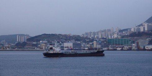Busan - Arrivée au port