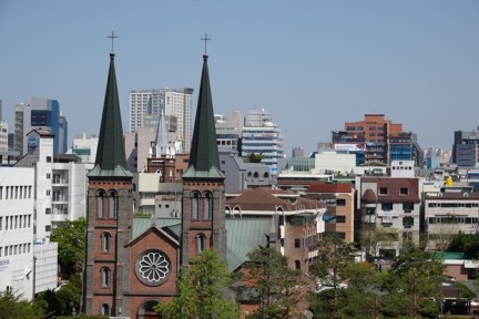Daegu - "Vieux" quartier - Cathédrale
