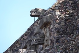 Site archéologique de Teotihuacan - Temple du Serpent à Plumes