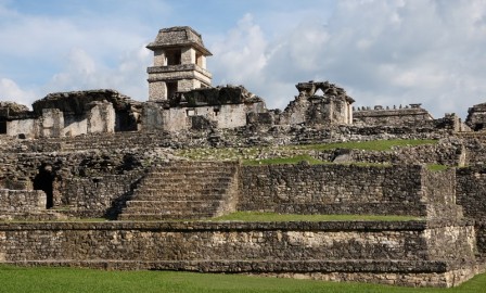 Site archéologique des ruines de Palenque - Palais
