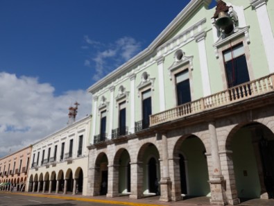 Merida - Plaza Grande - Palacio de Gobierno