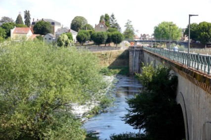 Balade à vélo de Dompierre-sur-Besbre à Digoin - Pont-canal et Loire